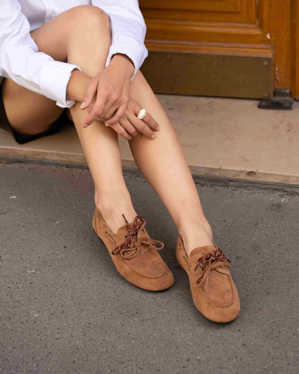 Mocassin Lucie coloris camel — Cadence