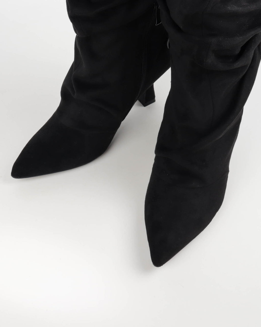 Bottines plissées Ludivine - Noir
