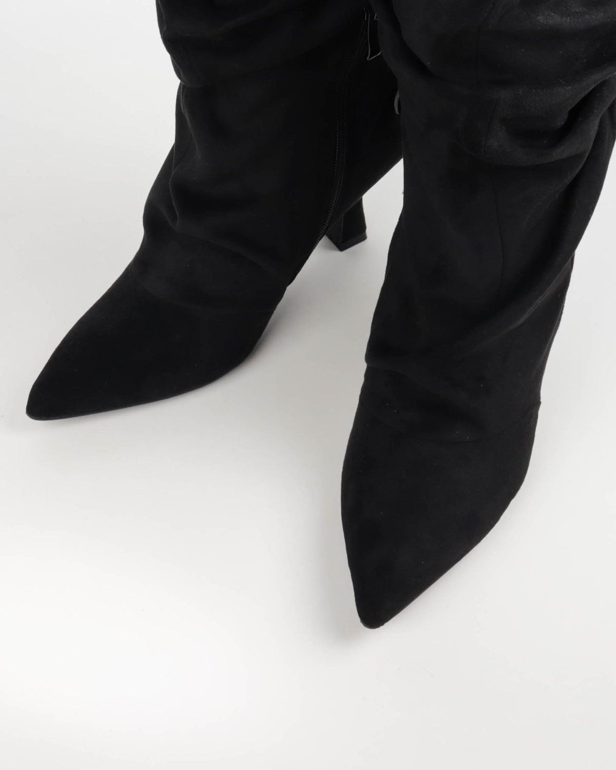 Bottines plissées Ludivine - Noir