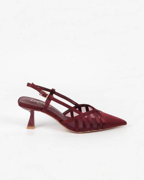 Escarpin Albane coloris bordeaux — Cadence