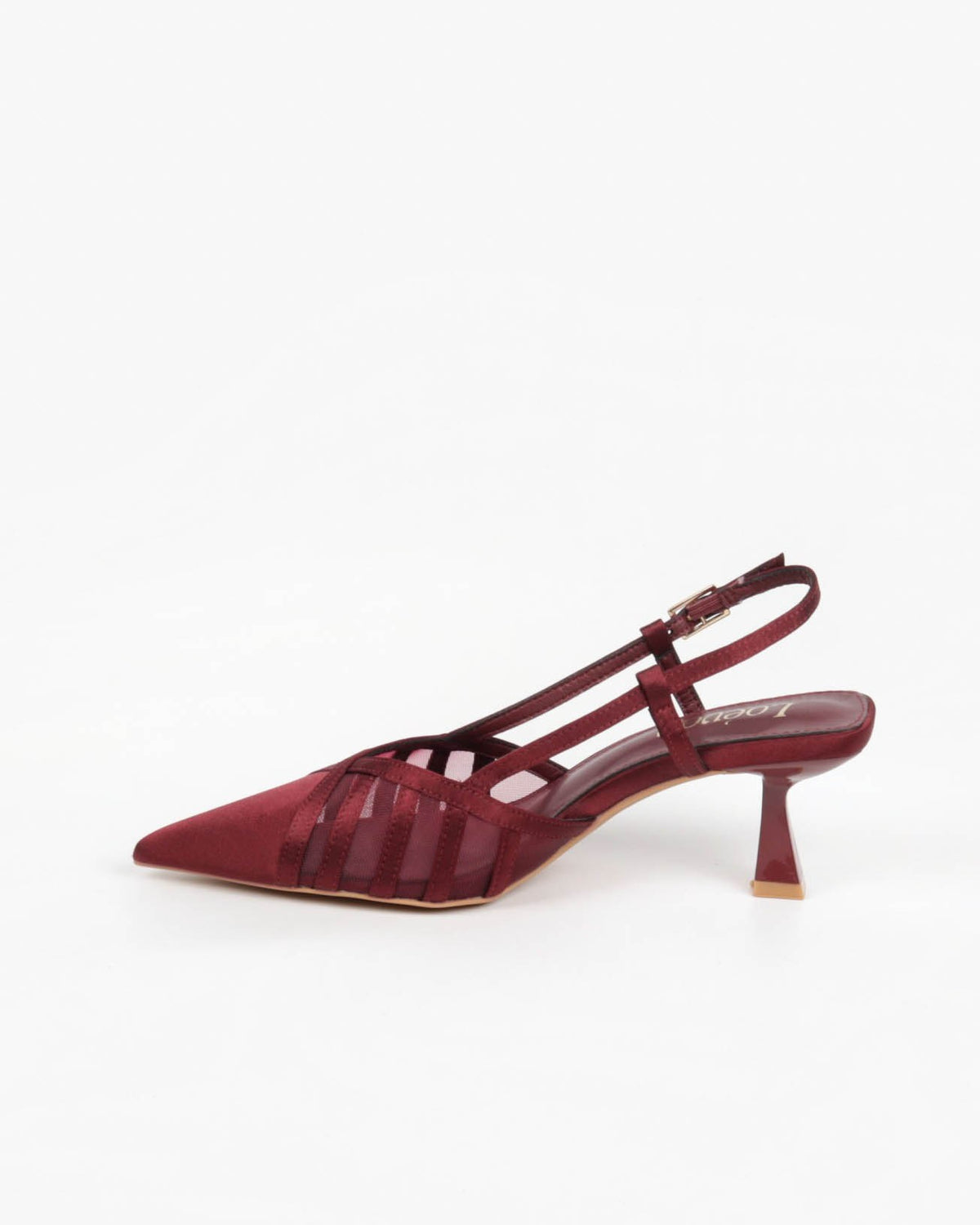 Escarpin Albane coloris bordeaux — Cadence