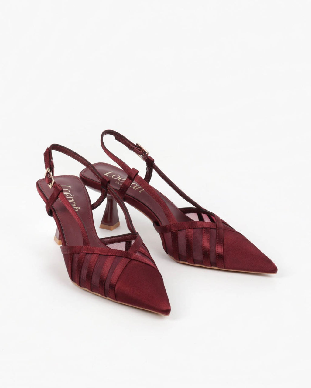 Escarpin Albane coloris bordeaux — Cadence