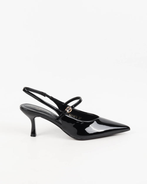 Escarpin Ambre coloris noir — Cadence