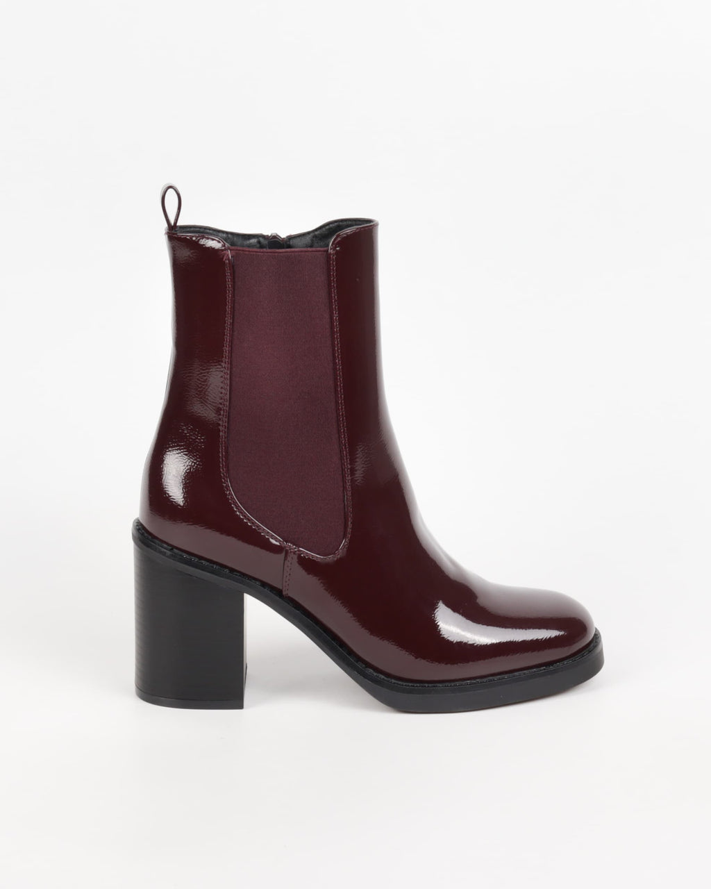 Bottine Chloé coloris bordeaux — Cadence