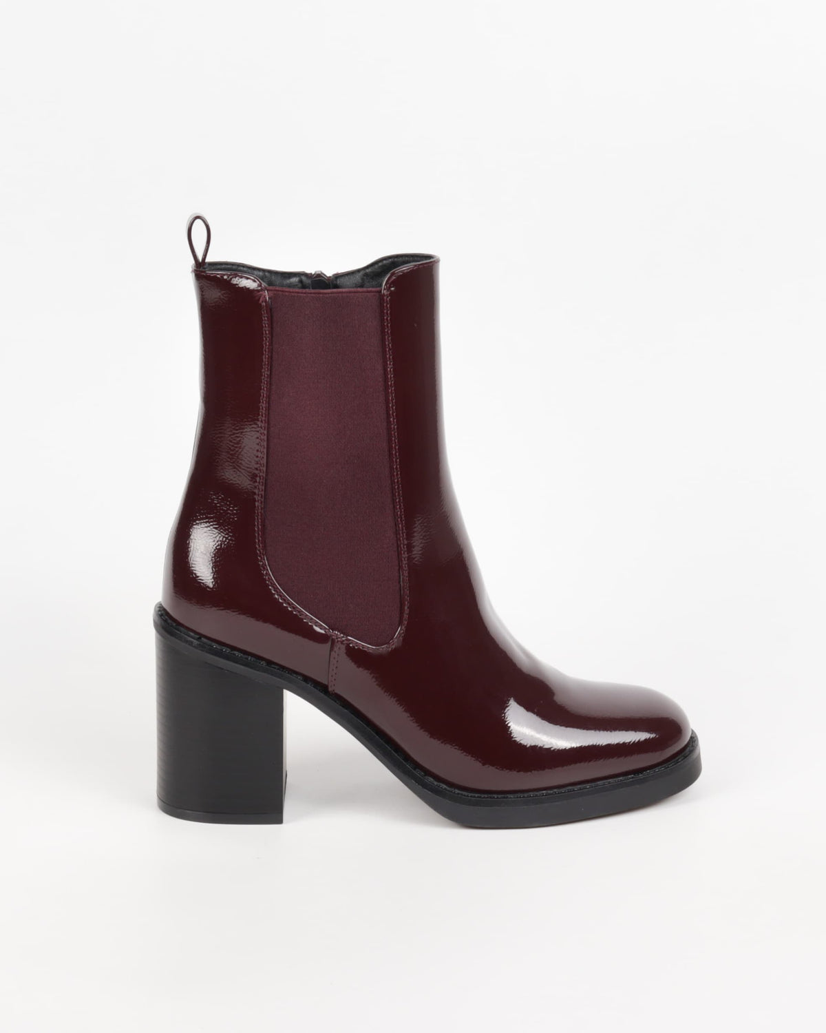 Bottine Chloé coloris bordeaux — Cadence