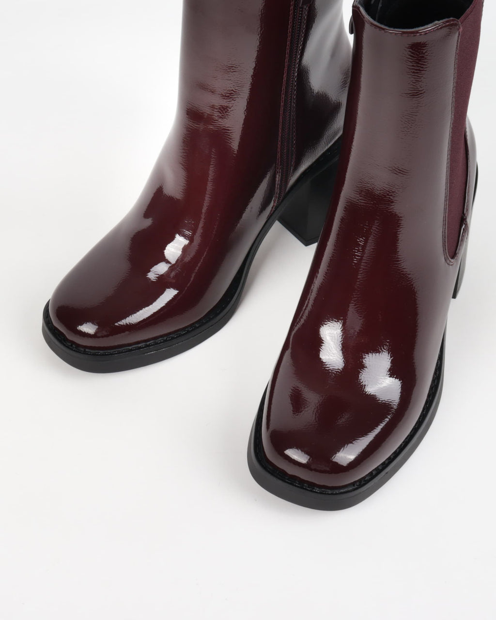 Bottine Chloé coloris bordeaux — Cadence