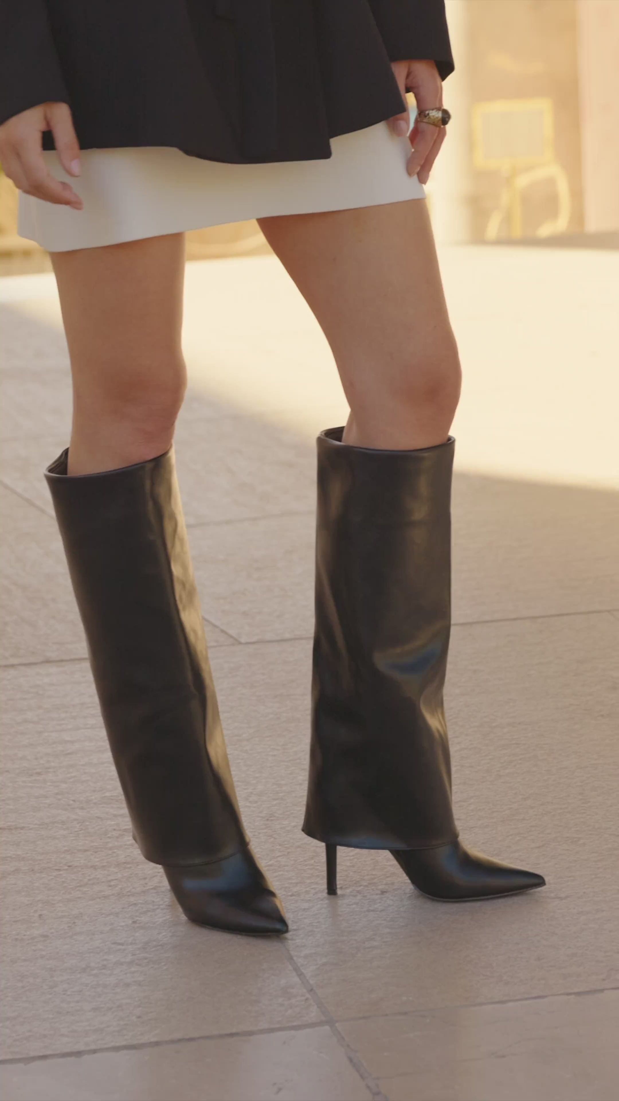 Botte Diane en mouvement — Cadence