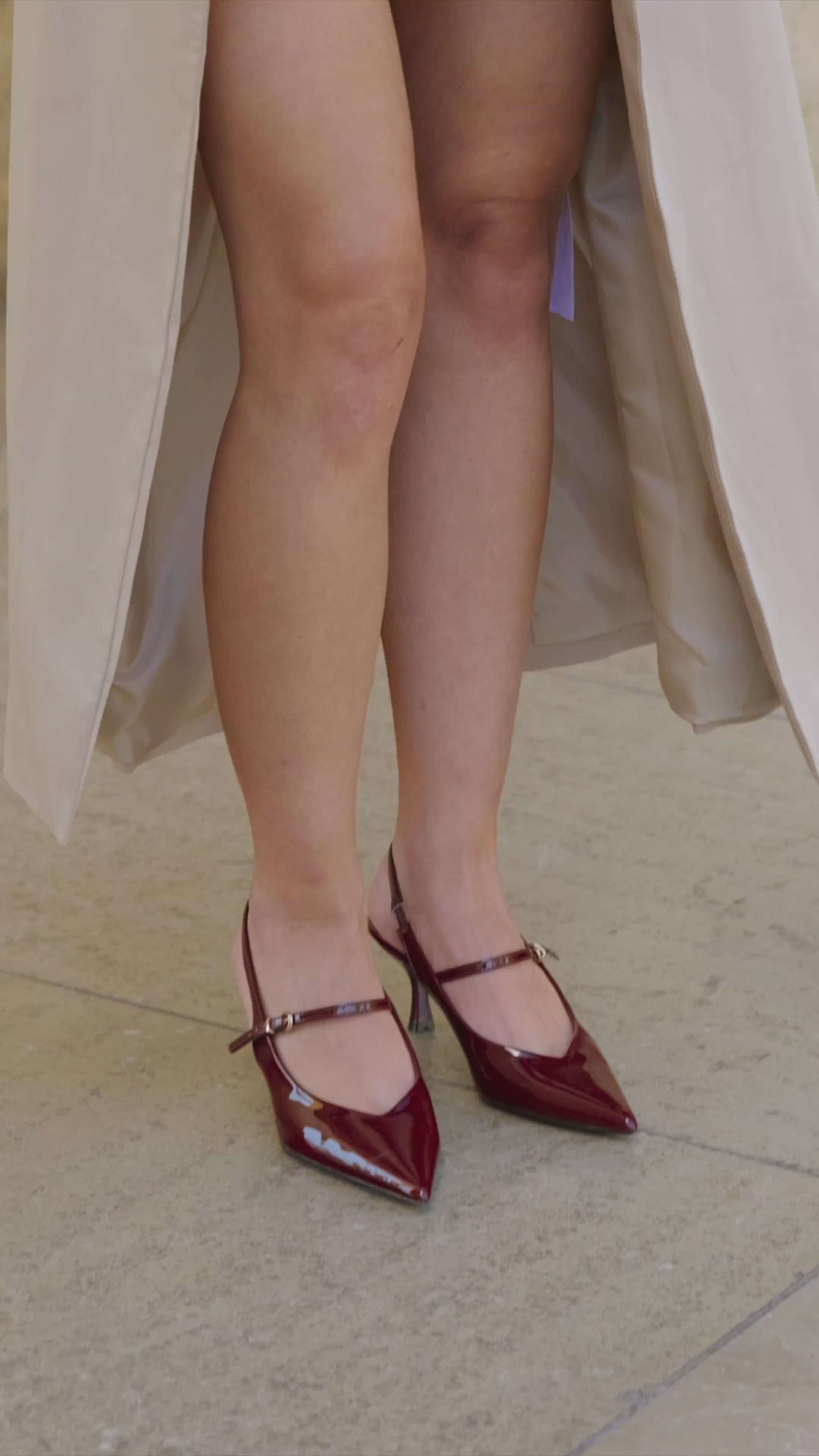 Escarpin Ambre en mouvement — Cadence