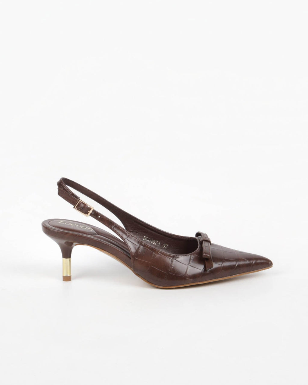 Escarpin Rosalie coloris chocolat — Cadence