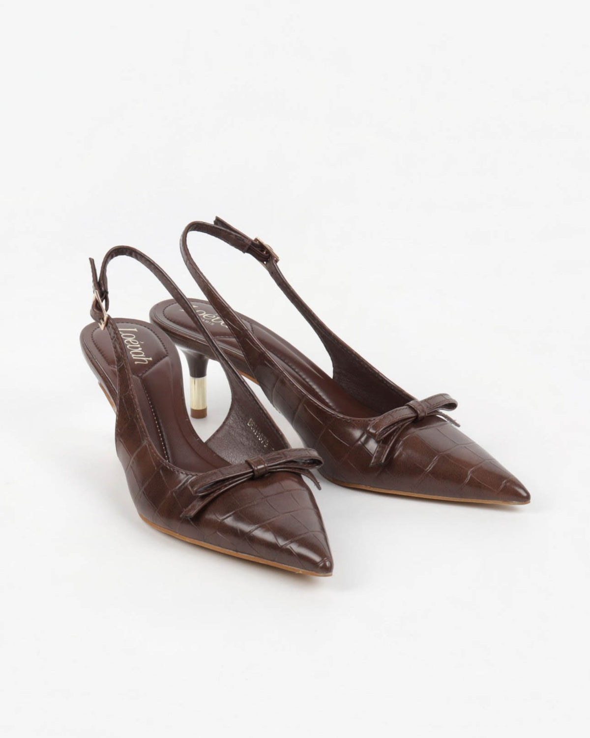 Escarpin Rosalie coloris chocolat — Cadence