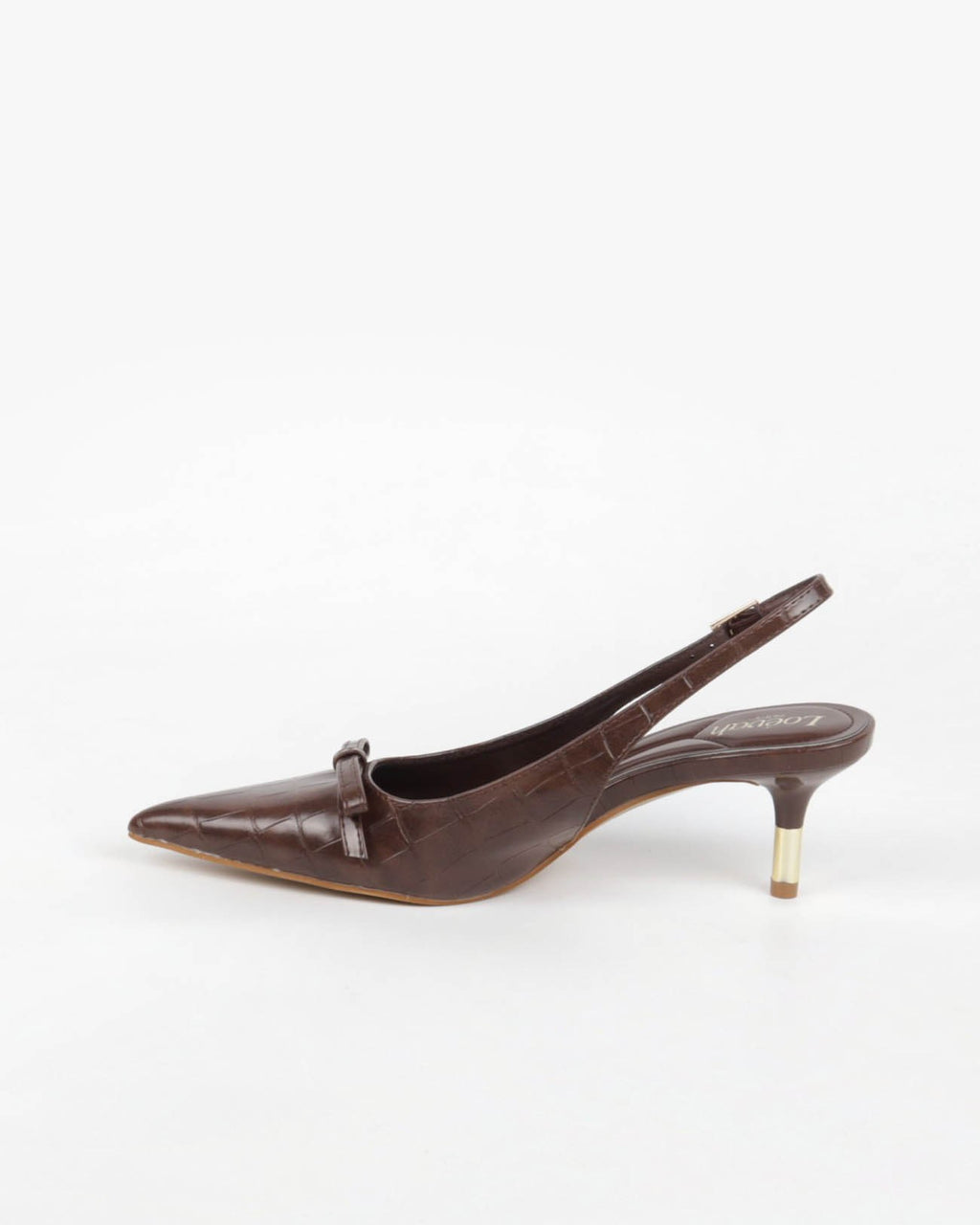 Escarpin Rosalie coloris chocolat — Cadence