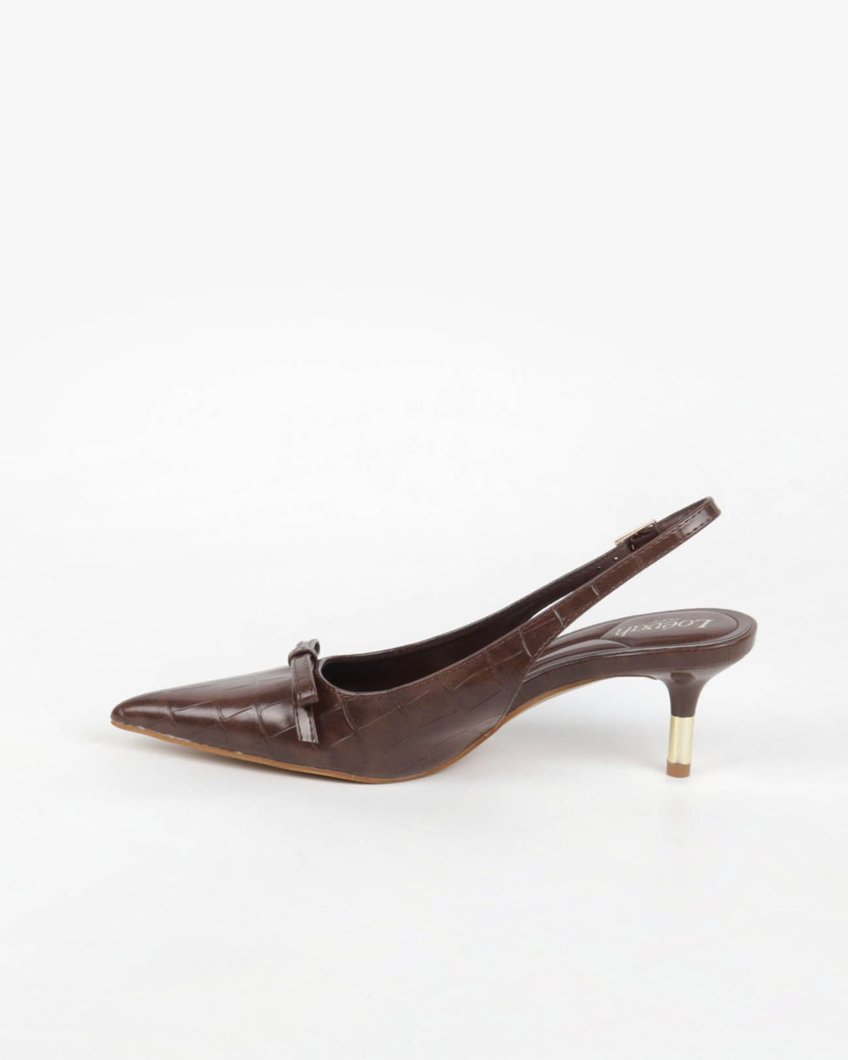 Escarpin Rosalie coloris chocolat — Cadence