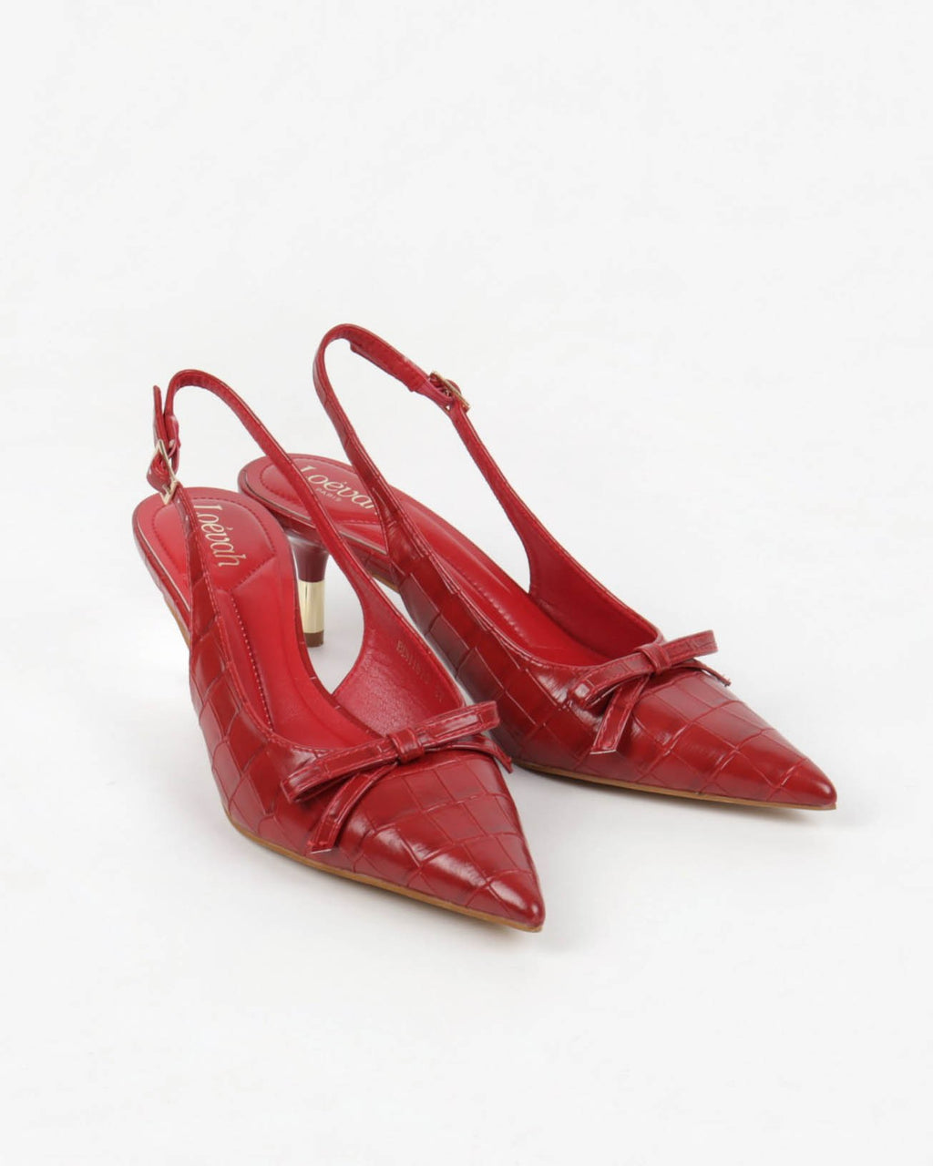 Escarpin Rosalie coloris rouge — Cadence