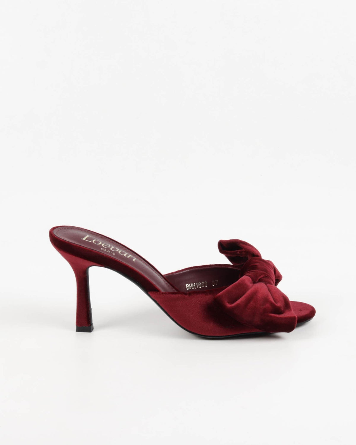 Mule Salomé coloris rouge — Cadence
