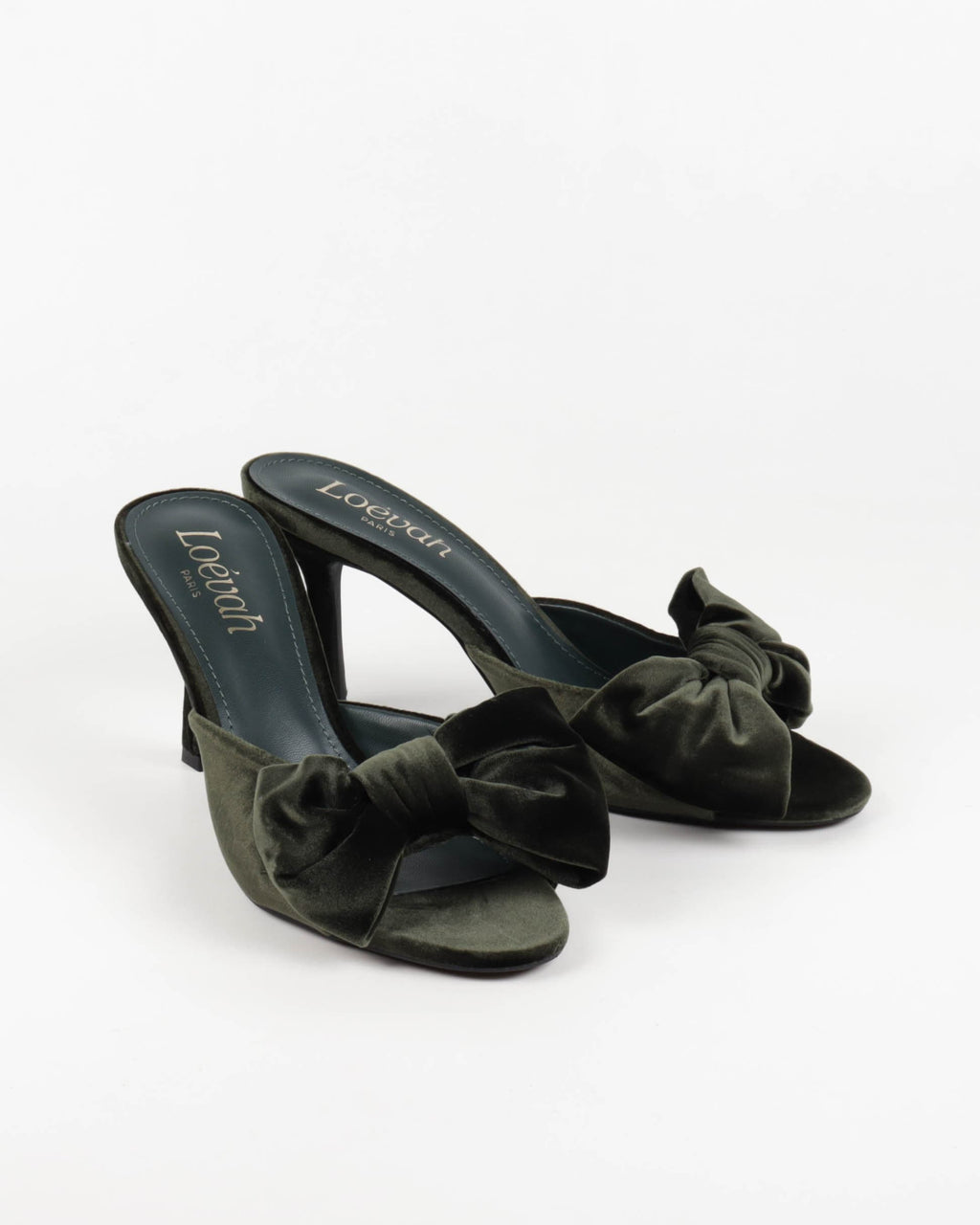 Mule Salomé coloris vert — Cadence