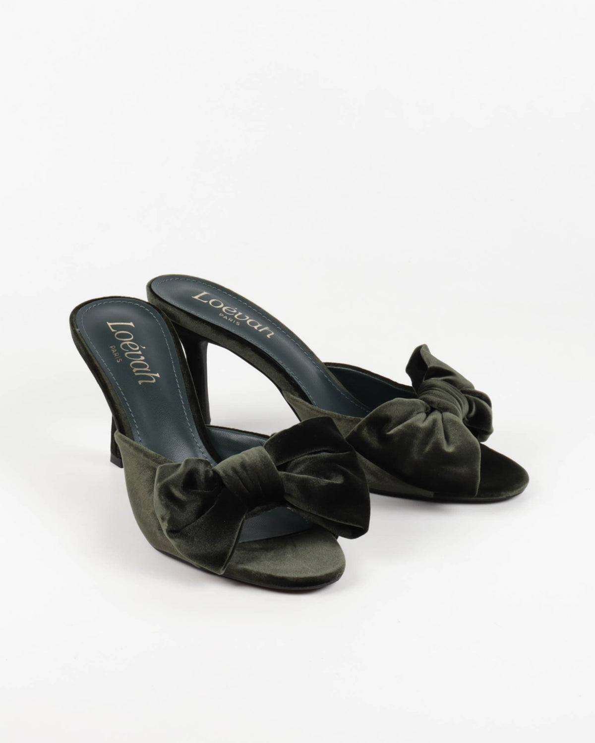 Mule Salomé coloris vert — Cadence