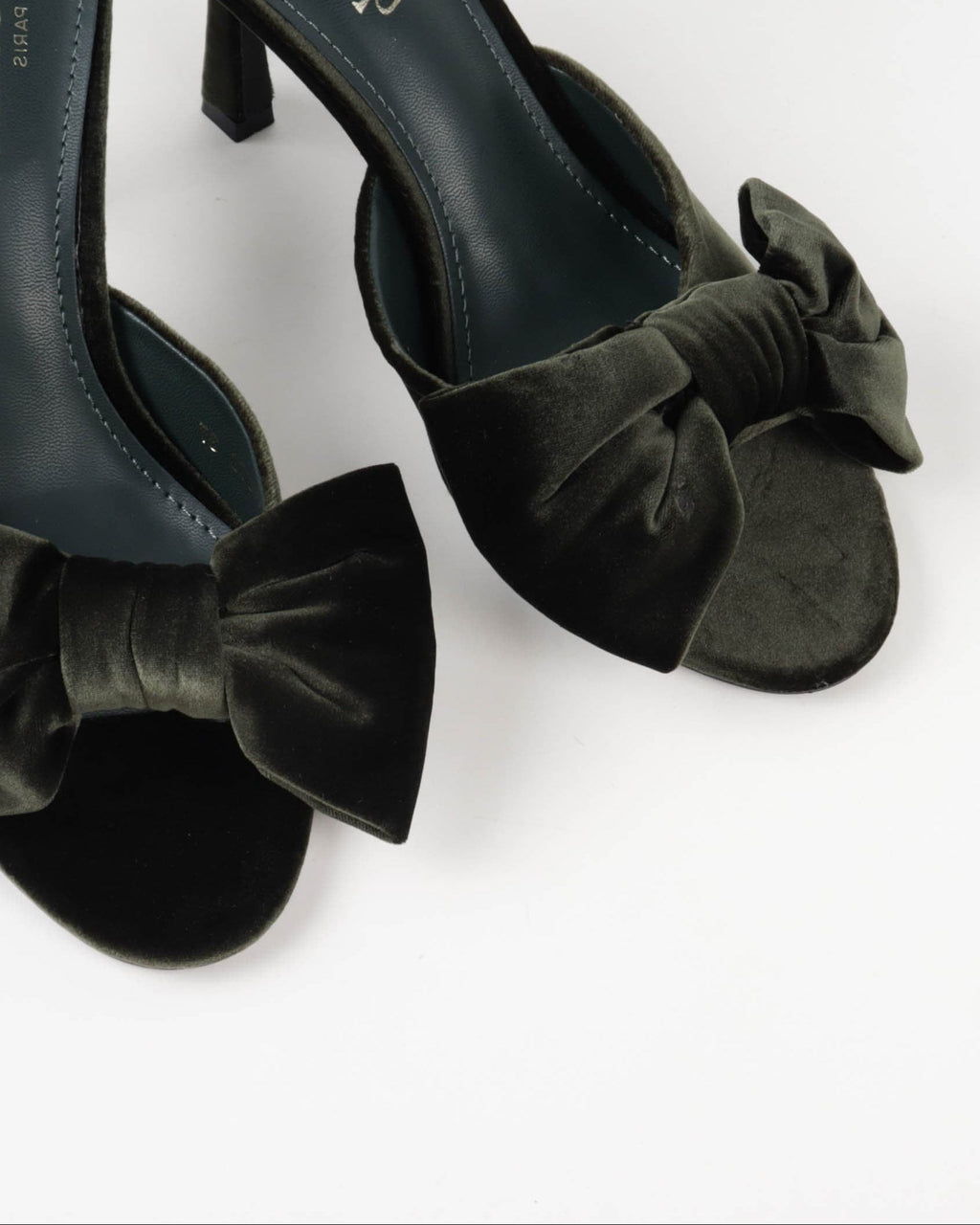 Mule Salomé coloris vert — Cadence