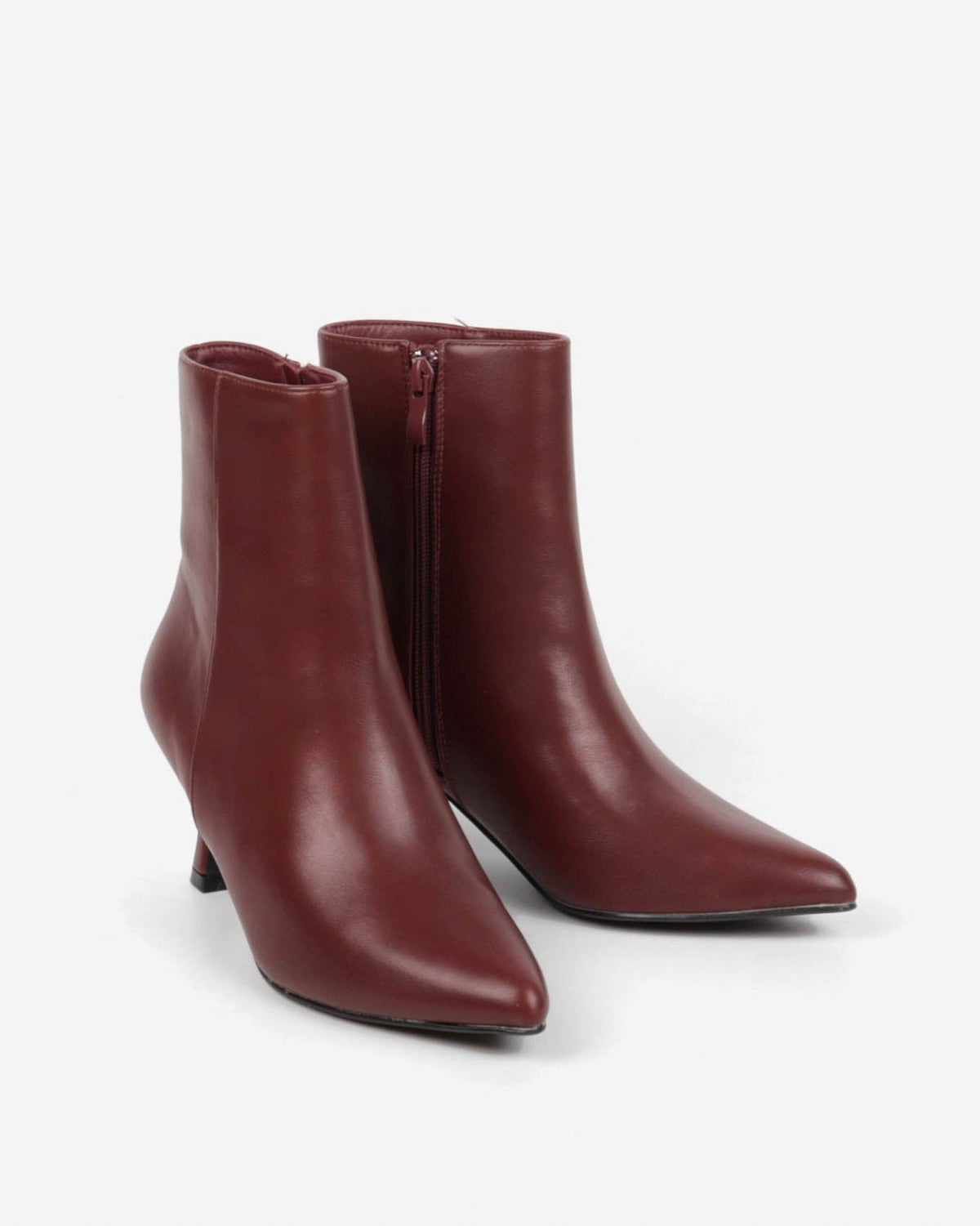 Bottine Zoé coloris bordeaux — Cadence